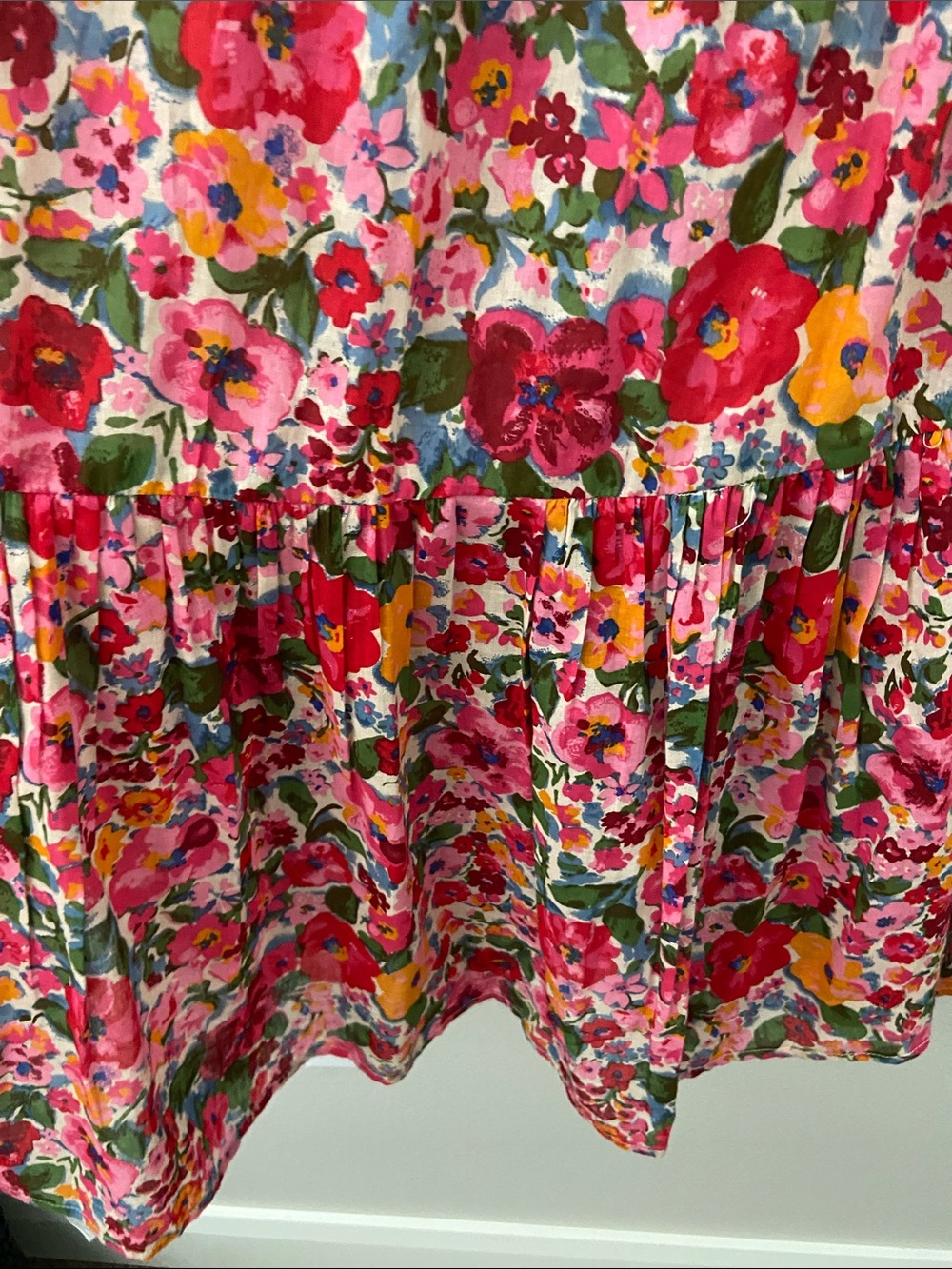 Natural Life Flora Convertible Maxi Cotton Skirt, Like New, Size Large - Picture 3 of 11